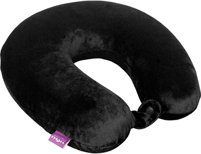 

VIAGGI U shape Memory Foam Neck Pillow(Black)