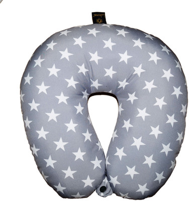 

Lushomes Digital Printed Neck Pillow(Grey)
