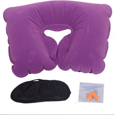 

Styler Travel Pillow Neck Pillow & Eye Shade(Purple)
