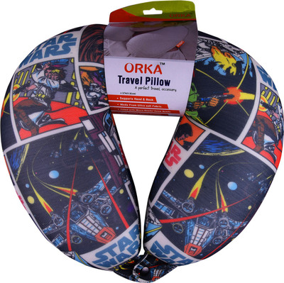 

ORKA Starwars Comic Digital Printed U Neck Pillow(Multicolor)