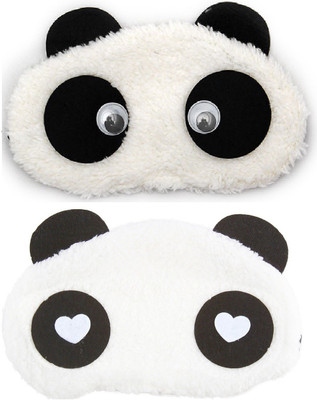 

Jenna WH Eyes Panda Travel Sleep Cover Blindfold (Pack of 2)(2 g)