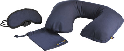 

Travel Blue Sleep Set Neck Pillow & Eye Shade(Steel Blue)