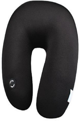 

AllExtreme Travel Home U Shaped Vibration Microbead Pillow Neck Pillow(Sleeping, Driving, Flights, Work & More(Black))
