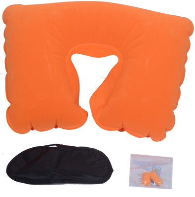 

Styler Travel Neck Pillow & Eye Shade(Orange)