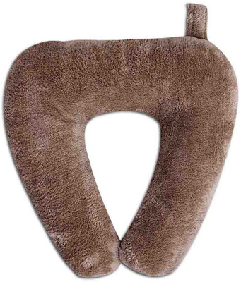 

Desirica Soft Foam Luxury Travel 9 Neck Pillow(Brown)