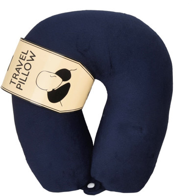 

JOURNEY9 BEAD NECK PILLOW BUTTON BLUE Neck Pillow(DARK BLUE)