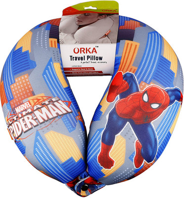 

ORKA Spidey Digital Printed U Neck Pillow(Multicolor)