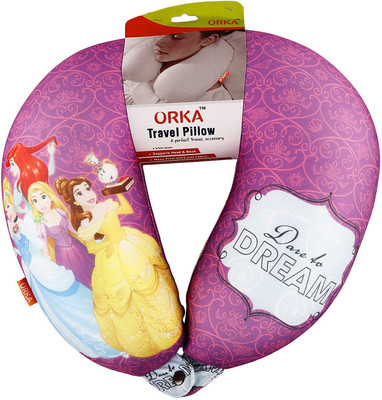 

ORKA Princess Digital Printed U Neck Pillow(Multicolor)
