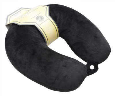 

Lifestyle-You Imported TA15 Spungee Microbeads Travel Neck Pillow(Velvet Black)