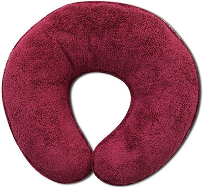 

Desirica Super Soft & Comfortable Neck Pillow Neck Pillow(Red Wine), Purple