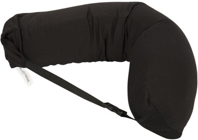 

AllExtreme Travel Pillow Best Microbeads Neck Pillow(Sleeping, Driving, Flights, Work & More(Black))