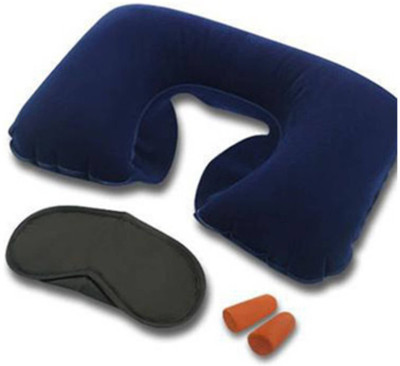 

Italish 3 in 1 Safety Tour Kit Neck Pillow & Eye Shade(blue)