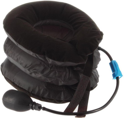 

Swarish Traction 3 Layers Neck Pillow(Black), Multicolor