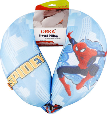 

ORKA Spiderman Go Spidey Digital Printed U Neck Pillow(Multicolor)