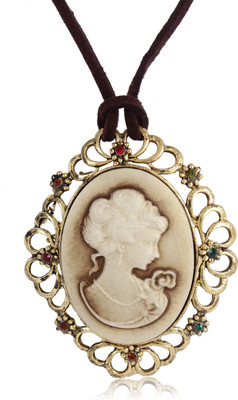 70% OFF on Cinderella Collection By Shining Diva Victorian Style Pendant Alloy Necklace 70% OFF on Cinderella Collection By Shining Diva Victorian Style Pendant Alloy Necklace