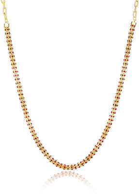 

Donna Diamond Drops Crystal Gold-plated Plated Alloy Chain
