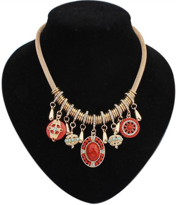 

Insia Eye Candy Enamel Plated Alloy Necklace