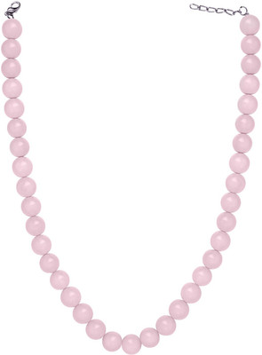 

Mahi Pearl Rhodium Plated Alloy Necklace
