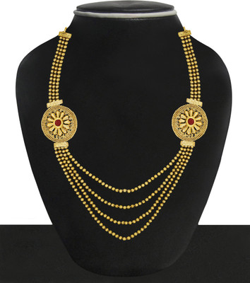 

Zaveri Pearls Gold-plated Plated Zinc Necklace