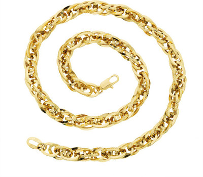 

BeBold Wheat Gold Plated Stylish Stainless Steel Chain