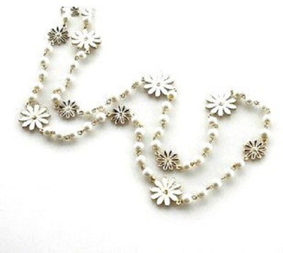 

Girlz! Mother of Pearl Alloy, Metal Necklace