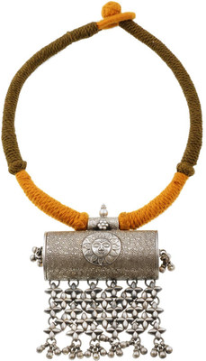 

Jewels of Jaipur Silver Necklace