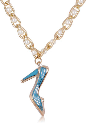 70% OFF on Cinderella Collection By Shining Diva High Heel Designed Pendant Alloy Necklace 70% OFF on Cinderella Collection By Shining Diva High Heel Designed Pendant Alloy Necklace