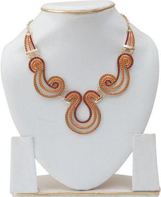 

Taj Pearl Fancy Designer Alloy Necklace
