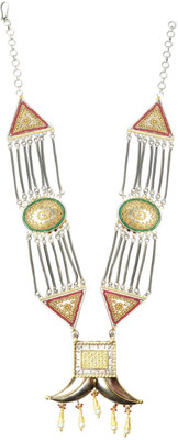 

Jewels of Jaipur Silver Necklace