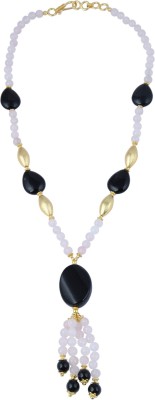 Pearlz Ocean Agate, Quartz Gold-plated Plated Alloy Necklace