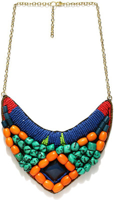 

Blissdrizzle Multicolored Alloy Necklace