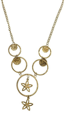 70% OFF on Crunchy Fashion Circular Affair Alloy Necklace