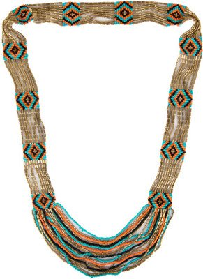 

Taj Pearl Traditional Tribal Plastic Necklace