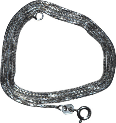 

Kataria Jewellers Rhodium Plated Silver Chain