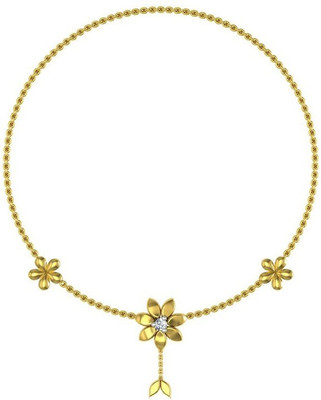 Avsar NECKLACE1YB Yellow Gold Precious Necklace(14kt)