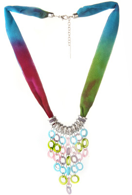 30% OFF on Trinketbag Loops of luck fabric Fabric Necklace 30% OFF on Trinketbag Loops of luck fabric Fabric Necklace