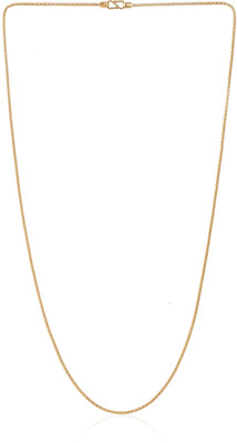 Jisha Round Box 22K Yellow Gold Precious Chain(22kt)