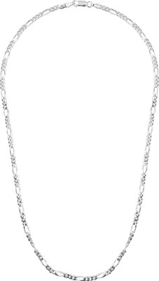 

Jewel99 Super Fancy Platinum Plated Sterling Silver Chain