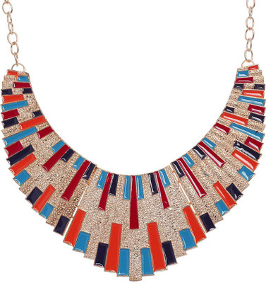 

Aaishwarya Multicolour Punk Tribal Alloy Necklace