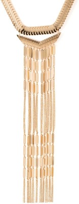 Voylla Artificial Classic Glossy Gold-plated Plated Alloy Necklace at flipkart