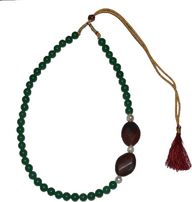 78% OFF on Bird in Blue Agate, Jade Stone Necklace