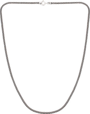 

Jewel99 Marcasite Platinum Plated Sterling Silver Chain