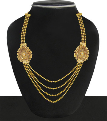 

Zaveri Pearls Gold-plated Plated Zinc Necklace