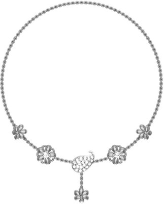 

Avsar NECKLACE16WB Yellow Gold Precious Necklace(14kt)