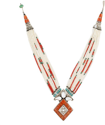 

Jewels of Jaipur Silver Necklace
