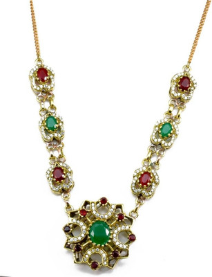 58% OFF on YugshaJewels Brass Necklace