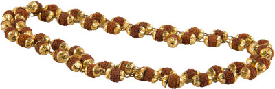 56% OFF on RP Pooja Ghar Golden Panchmukhi Rudraksha Mala Brass Necklace 56% OFF on RP Pooja Ghar Golden Panchmukhi Rudraksha Mala Brass Necklace