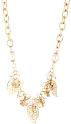 45% OFF on Aaishwarya Enchanting Leaf & Pearls Alloy Necklace 45% OFF on Aaishwarya Enchanting Leaf & Pearls Alloy Necklace