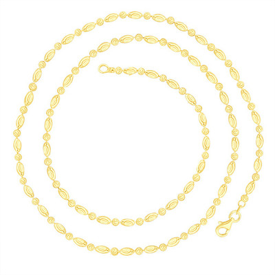 

Peora Elegant Beads Sterling Silver Chain