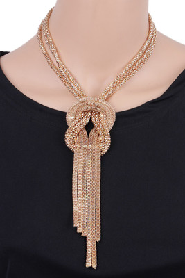 70% OFF on Cinderella Collection By Shining Diva Ideal Contemporary Golden Statement Alloy Necklace 70% OFF on Cinderella Collection By Shining Diva Ideal Contemporary Golden Statement Alloy Necklace